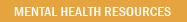 Mental Health Resources